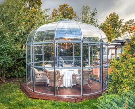 Купольные беседки с прямой стеной Рондавиль от производителя